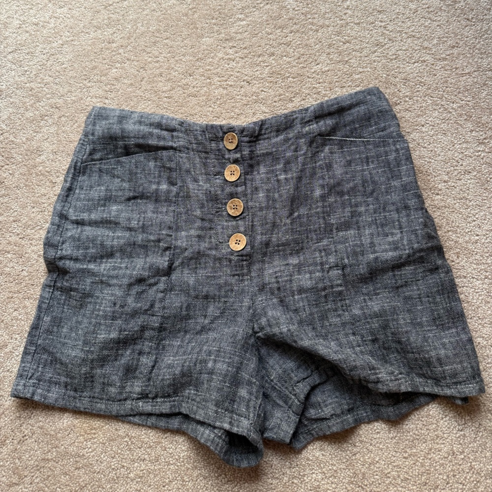 Maurices High Waist Gray Women's Shorts